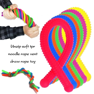 Stretchy String Fidgets Noodle Autism/Adhd/Anxiety Squeeze Fidgets Sensory Toys