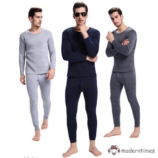 ✡MT✡ Hot Sale Hot Mens Pajamas Winter Warm Thermal Underwear Long Johns Sexy Bla
