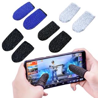2PCS Beehive Sleep-proof Sweat-proof Professional Touch Screen Thumbs Finger Sleeve