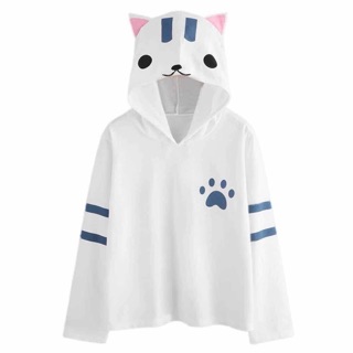 Cat hoodie sweater longsleeve (1)
