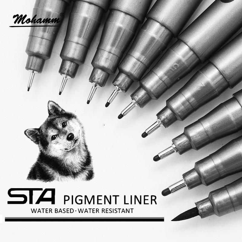 STA Waterproof Sketch Art Marker Pen Pigment Liner Micron