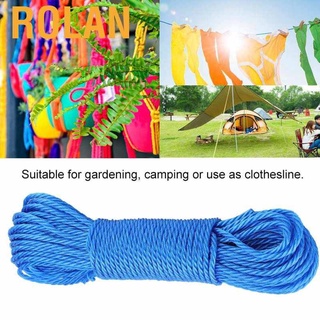 【spot goods】 ♈☎Rolan 20M Nylon Clothes Line Washing Clothesline Rope Garden Laundry Dryer / Camping