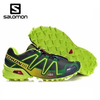 Salomon hiking shoes COD！Salomon Speed Cross 3 running shoes sports shoes