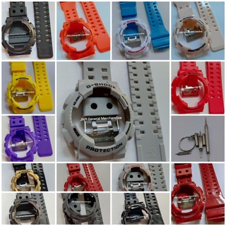Watches Accessories∈G Shock strap and bezel GA100 GA110 GA120 GD100 GD110 GD120 Gshock strap