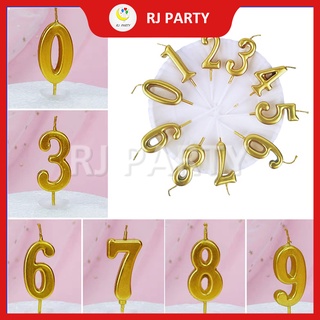 Number Candle Smokeless 0-9 Number Birthday Party Candle Cake Topper Birthday decoration