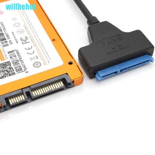 [Willbehot] Usb 3.0 Sata Cable Sata To Usb 3.0 Adapter 2.5 Inch Hard Drive 22 Pin Cable [Hotr]