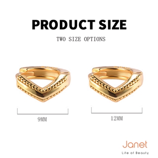 1 Pair 14K Gold-plated Mini Zircon Hoop Earrings Huggie Piercing Earings Cubic Zirconia Cartilage Earring Stud Janeti (7)