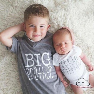 M.T-Newborn Baby Boys Romper Bodysuit Big Brother T-shirt