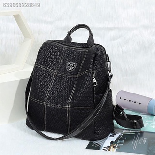 ✹◄●Bag female 2021 new Korean version of the backpack fashion trend travel backpack bag student scho