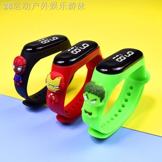 ☏✚【Ready stock】Watch For Kids Kids Watch LED Cartoon Fashion Electronic Watch Doll Swimming Waterpr