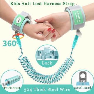 Upgrade Kids Anti Lost Band Reflective Leash Harness Strap 87m4