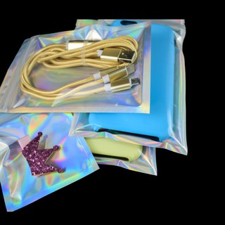 Aluminum Foil Laser Packaging Bag Jewelry Case Laser Bag Ziplock