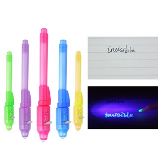 UV Light Magic Marker Invisible Ink Pen for Secret Message S