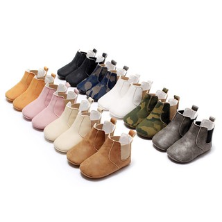 Toddler Girls Boys Shoes Soft Bottom Anti-Slip Ankle Boots