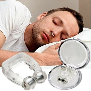 Nose Clip Sleeping Aid New Silicone Apnea Guard Snore Stop Snoring Magnetic Anti (2)