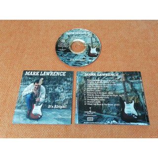 【Original Authentic】Male Pop Rock Singer Mark Lawrence It&#39;s Alright CD No Box