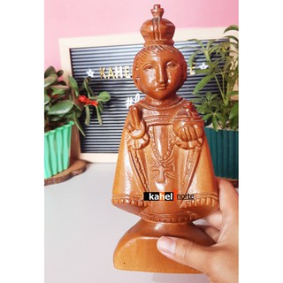 Wooden Santo Niño Statue Figurine Senior Sto Nino