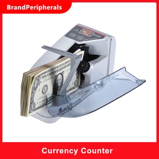 Mini Handy Bill Cash Banknote Counter Money Currency Counting Machine AC or Battery Powered