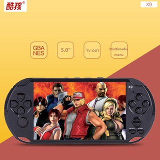 2020 NEW Updated 8GB 5 Inch PSP Handheld Game Player 5 Inch Portable Game Console X9 with 1000+ Games (1)