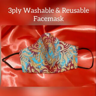 3ply Washable & Reusable Facemask