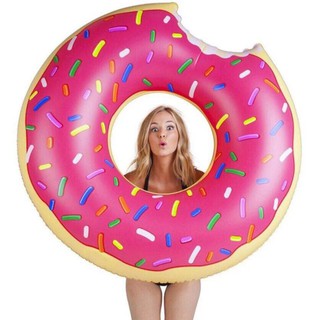 Big Donut Floater Giant Donut Pool Floater Inflatable Beach