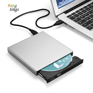 AuthenticFT✿USB External CD-RW Burner DVD/CD Reader Player Optical Drive for Laptop Computer oeB6