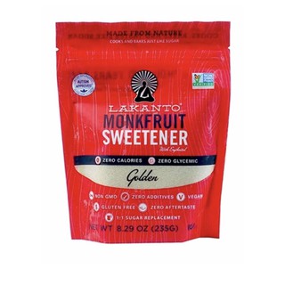 Lakanto Monkfruit Sweetener Golden 235g