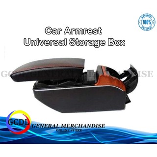 Car Armrest Universal Storage Box with LED & 7USB Charging Port (Premium Center Console)