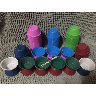 12pcs MEDIUM Puto Molder/ Kutsinta/ Baking Cups (Assorted Colors)