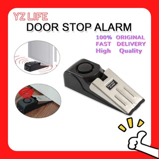 Y&Z Upgraded Door Stop Alarm Portable Wedge Door Stopper Security Alarm 120db Loud Door Stop Alarm