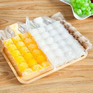 24 Grids Plastic Ice Bag One-time Clear Popsicle Bags Ice Cream Storage Bags (7)