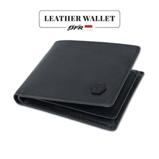 Genuine Leather Men's Card Wallet Pull Up Texture