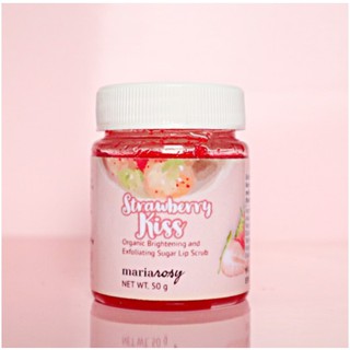 Mariarosy Strawberry Kiss Brightening& Exfoliating Lip Scrub 50 grams (1)