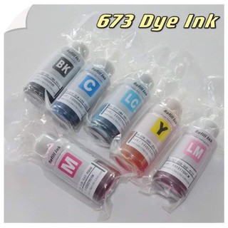 ❒☾Refill ink 673 T673 Suitable for epson L800 L801 L805 L850 L1800 inkjet printers 70Ml