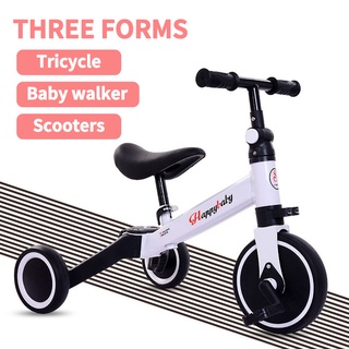 COD Children's Multifunctional Bicycle 4-in-1 Scooter Balance Bike Adjustable Chair Tricycle Bike