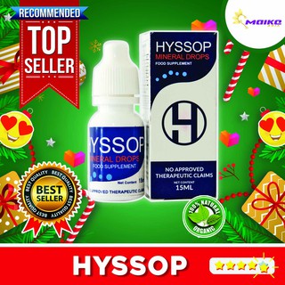 100% ORIGINAL Authentic Hyssop Mineral Eye Drops for Eye Care