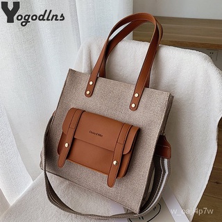 Women Multi-function Canvas Totes Ladies Casual Shoulder Crossbdoy Bag Large Capacity Beach Shopping