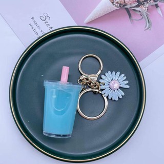 EMS new arrival fashion Korean style keychain 3D Flowing water bagcharm Good quality so cute (9)