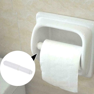 Toilet Paper Holder, Plastic Toilet Tissue Roll Holder Insert In Bathroom Toilet Replacement Roller Spring Loaded