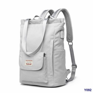 ◄☒✇MINGKE Laptop Bag 13 14 15.6 inch Convertible Bag Backpack Schoolbag for Women Waterproof Shockp