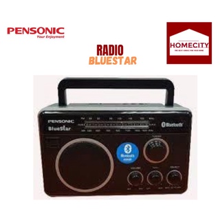 PENSONIC AM/FM RADIO BLUE STAR