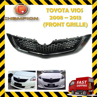 Pmtv [Shop Malaysia] TOYOTA VIOS 2008 2009 2010 2012 2013 TRD Front Grille Grill Belta (ABS) (1)