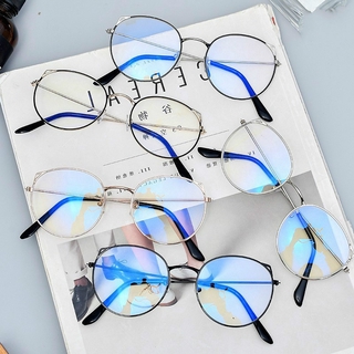 Ready Screen Fashion Blue Frame Anti Radiation Radiation Computer Glasses Reading Eye Glasses Can Replace Lens
