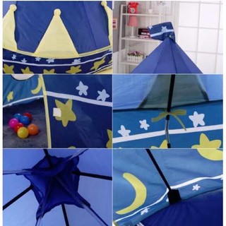 2 Colors Play Tent Portable Folding Tent for Children Castle Cubby Play House #Tent (9)