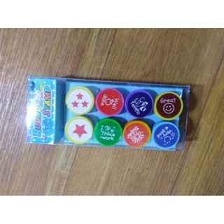 Very good stamp 8pcs stamps assorted design from kids