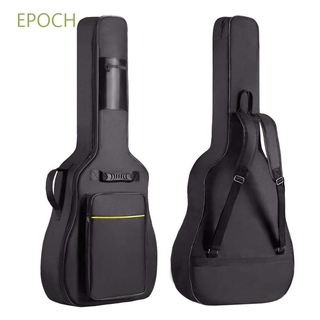 EPOCH High Quality Guitar Bag Soft Guitar Backpack Instrument Bags Acoustic Guitar Waterproof 41" Guitar Case Black Oxford Fabric Double Shoulder Straps/Multicolor