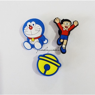 Shoe Charms Clogs Pins Accessory jibbitz Doraemon and Nobita
