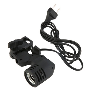 Lamp Holder E27 Socket Flash Photo Lighting Bulb Holder For Photography Studio US / EU Plug (4)