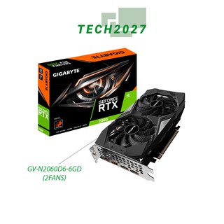 GIGABYTE GeForce RTX 2060 D6 6G Graphics Cards - GV-N2060D6-6GD (1)