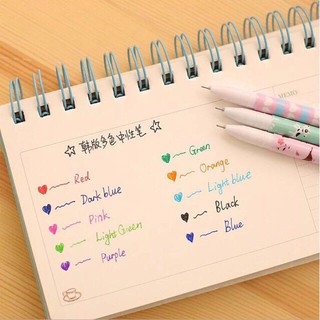 ★AZ★ Happy Day Pen 10 In 1 Color Pen Set 10 Colors Per Set (7)